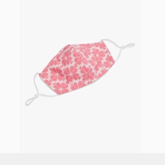 KATE SPADE PICTURE DOT AND SPADE FLOWER FABRIC NON MEDICAL FACE MASK SET NWT - Picture 5 of 11